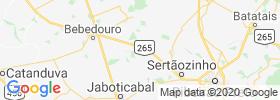 Pitangueiras map